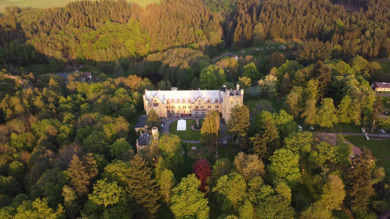 Готель Zamek Nectiny Екстер'єр фото